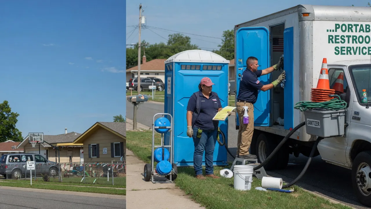 Portable Toilet Rental in Clifton, OH near me
